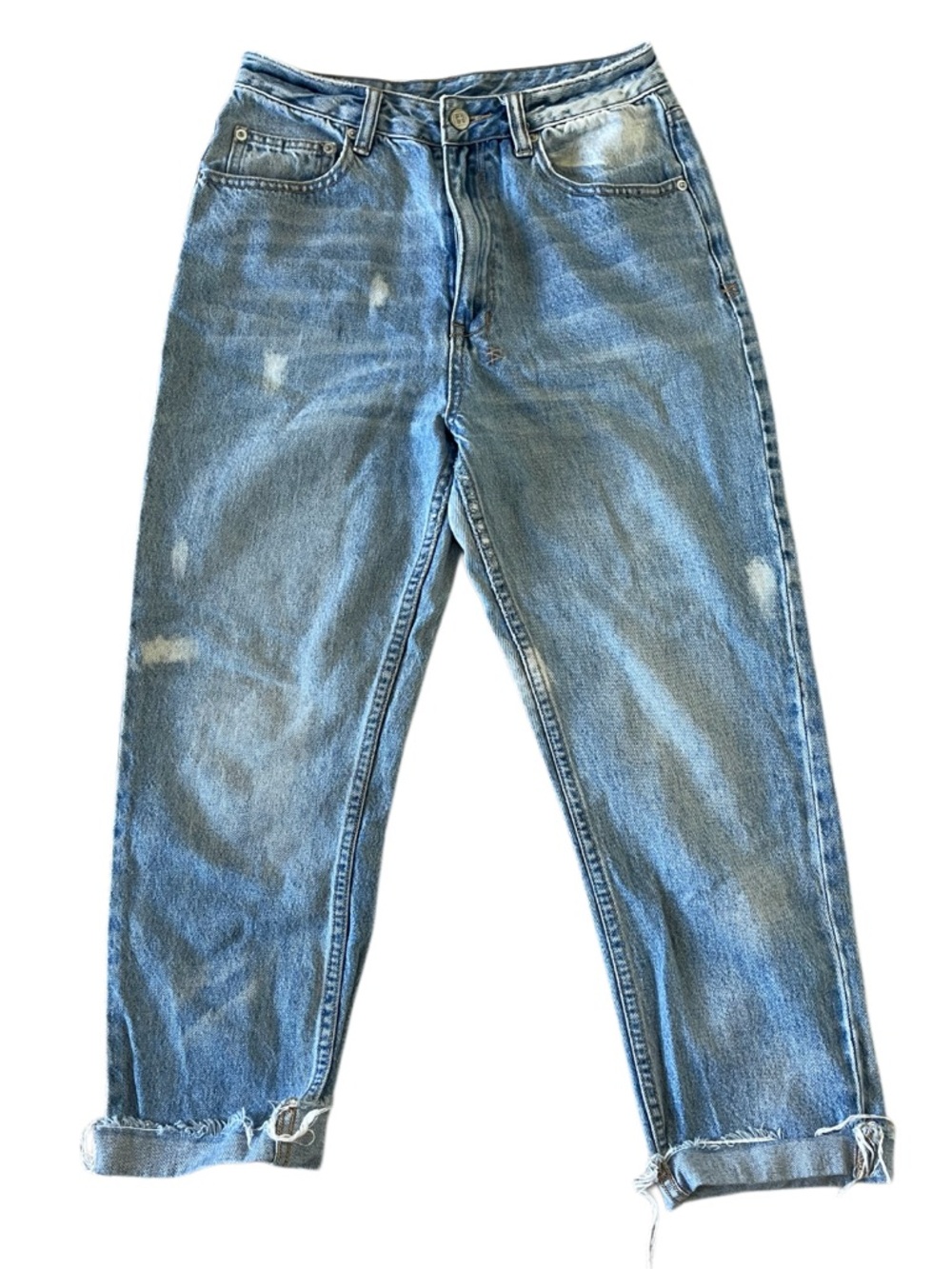 Ksubi High Waisted Relaxed Jeans Size 28